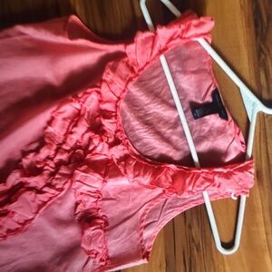 Cotton blend sleeveless top